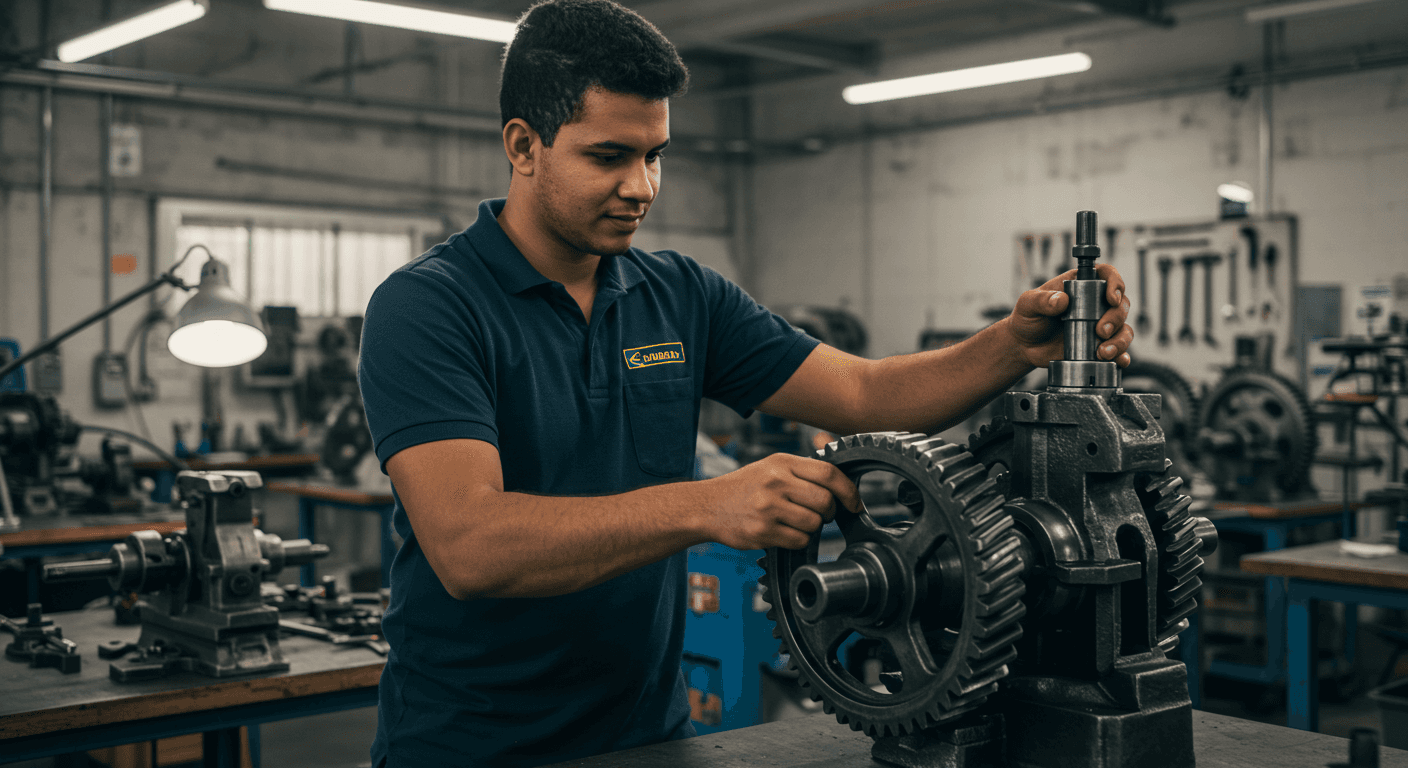 Curso de Sincronização e Manutenção de Sistemas de Engrenagens