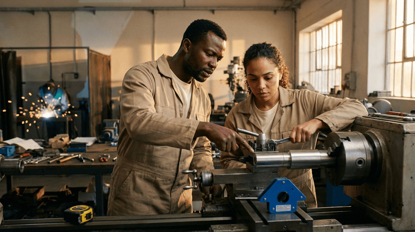 Curso de Instrutor de Usinagem