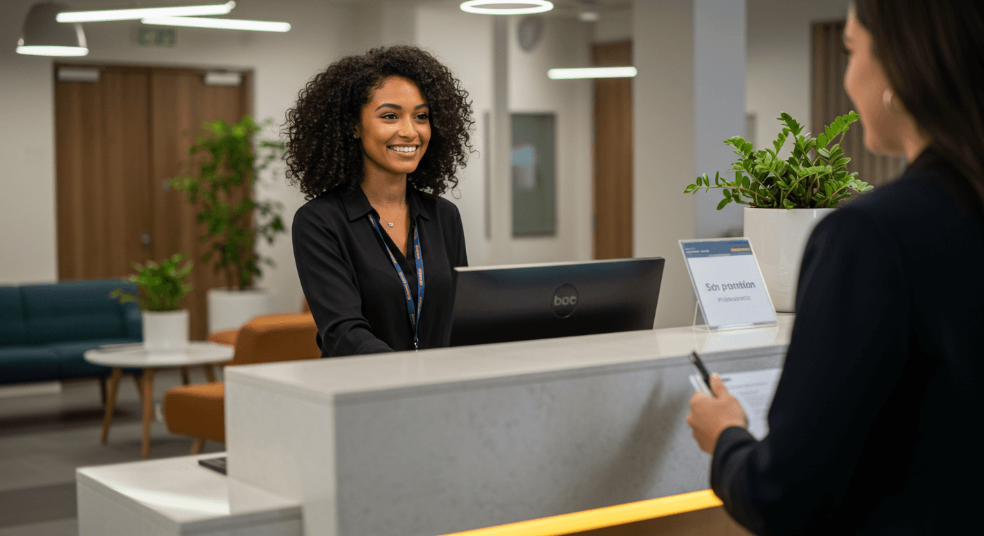 Curso de Habilidades Essenciais para Recepcionistas Focados em Experiência do Cliente