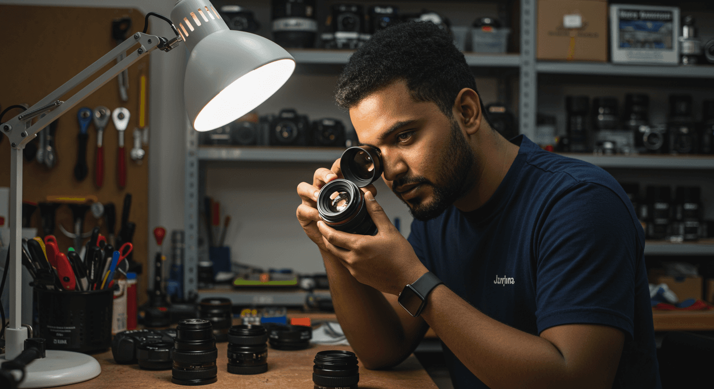 Curso de Manutenção de Lentes Fotográficas