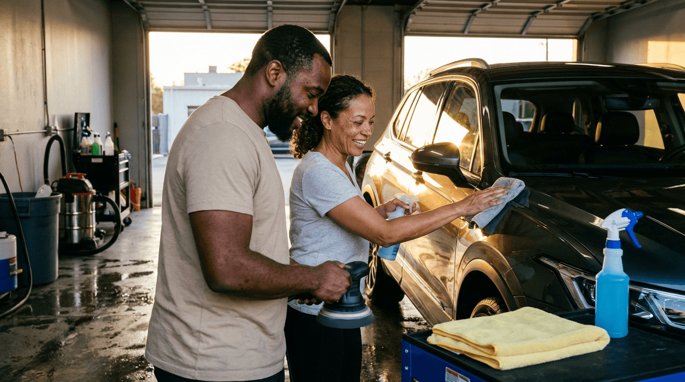 Curso de Limpeza Automotiva a Seco