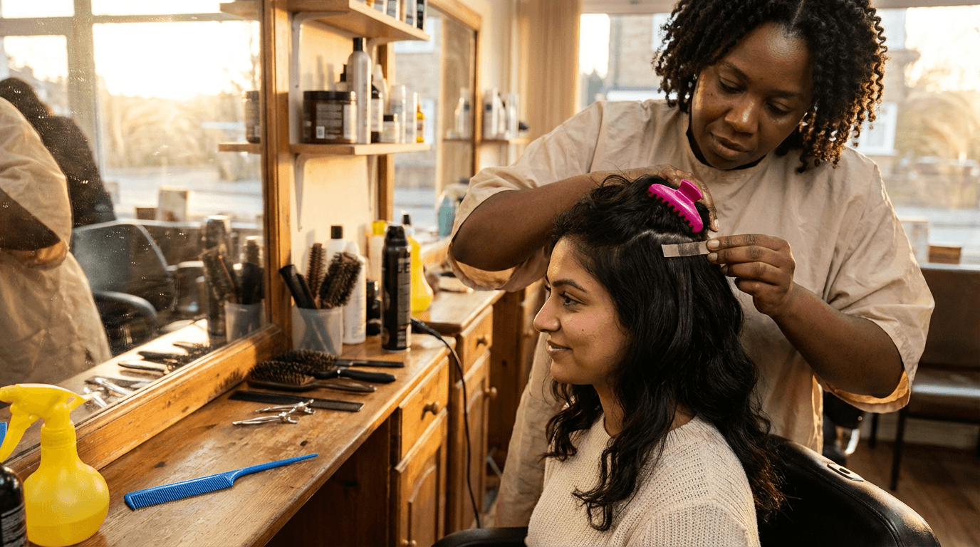 Hair Extensions Application Course