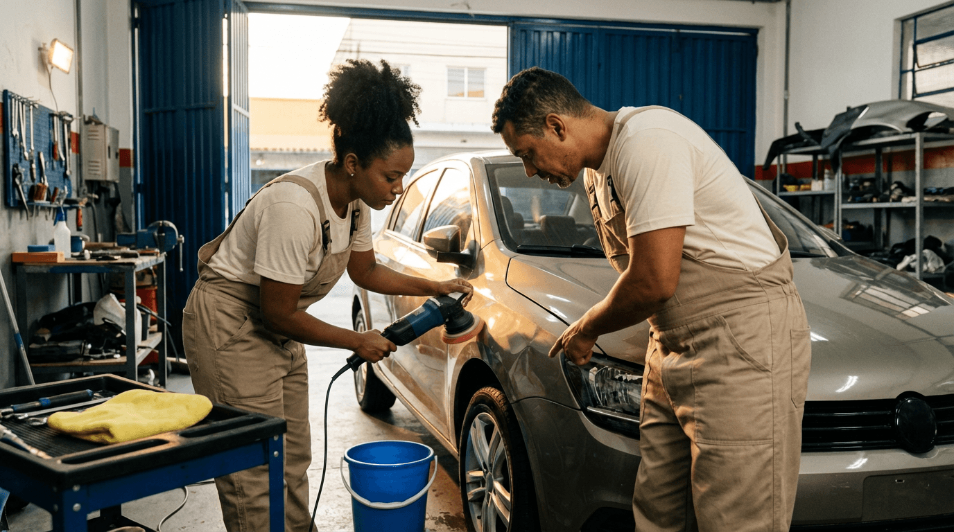 Curso de Especialista em Recuperação de Veículos Sinistrados