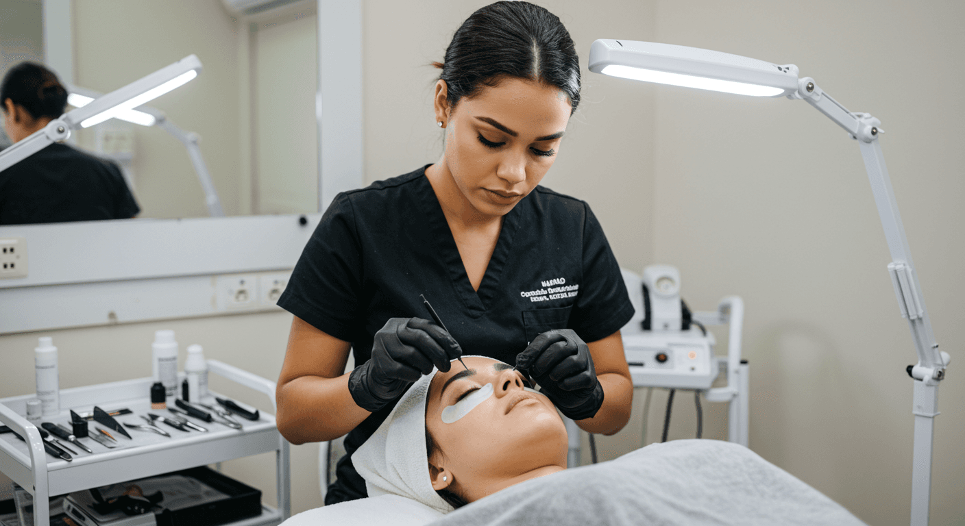 Curso de Fundamentos Essenciais para Profissionais de Extensão de Cílios