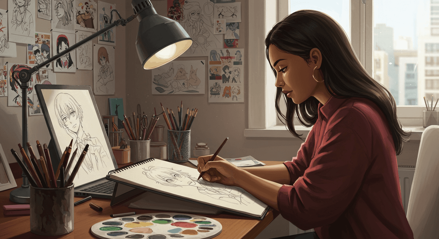 Curso de Desenho Anime para Iniciantes