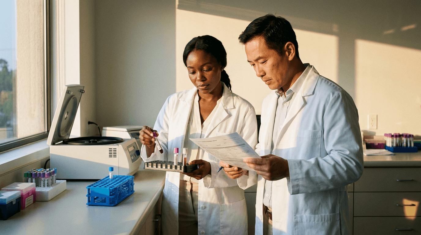 Curso de Auxiliar de Coleta de Laboratório