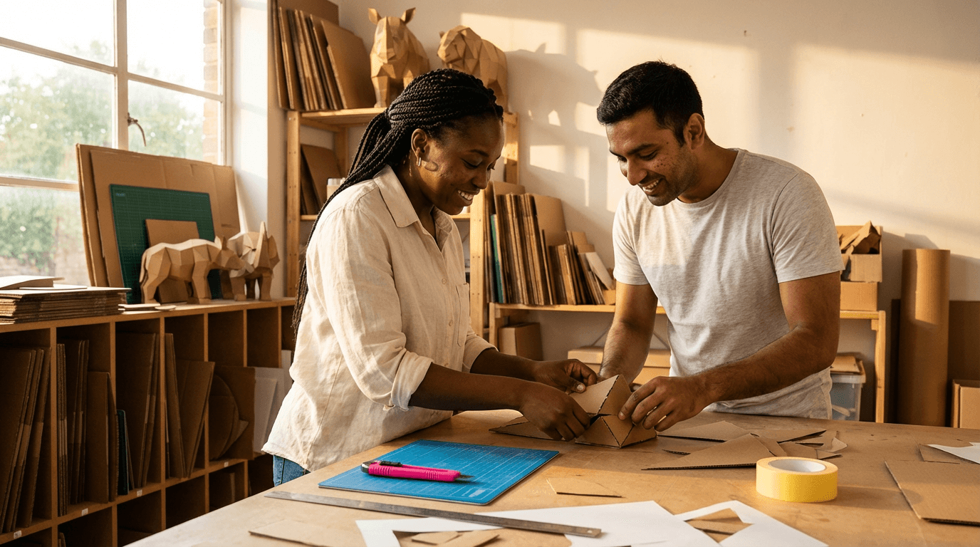 Cardboard Craft Course