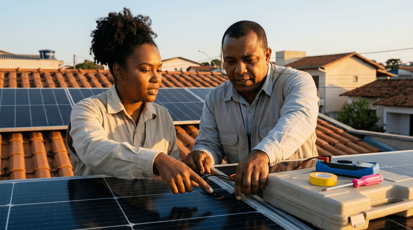 Curso de Instalador de Painéis Solares