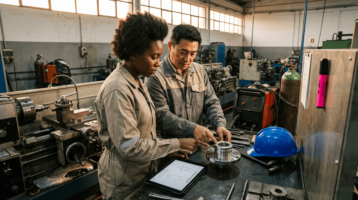 Curso de Gerente de Usinagem