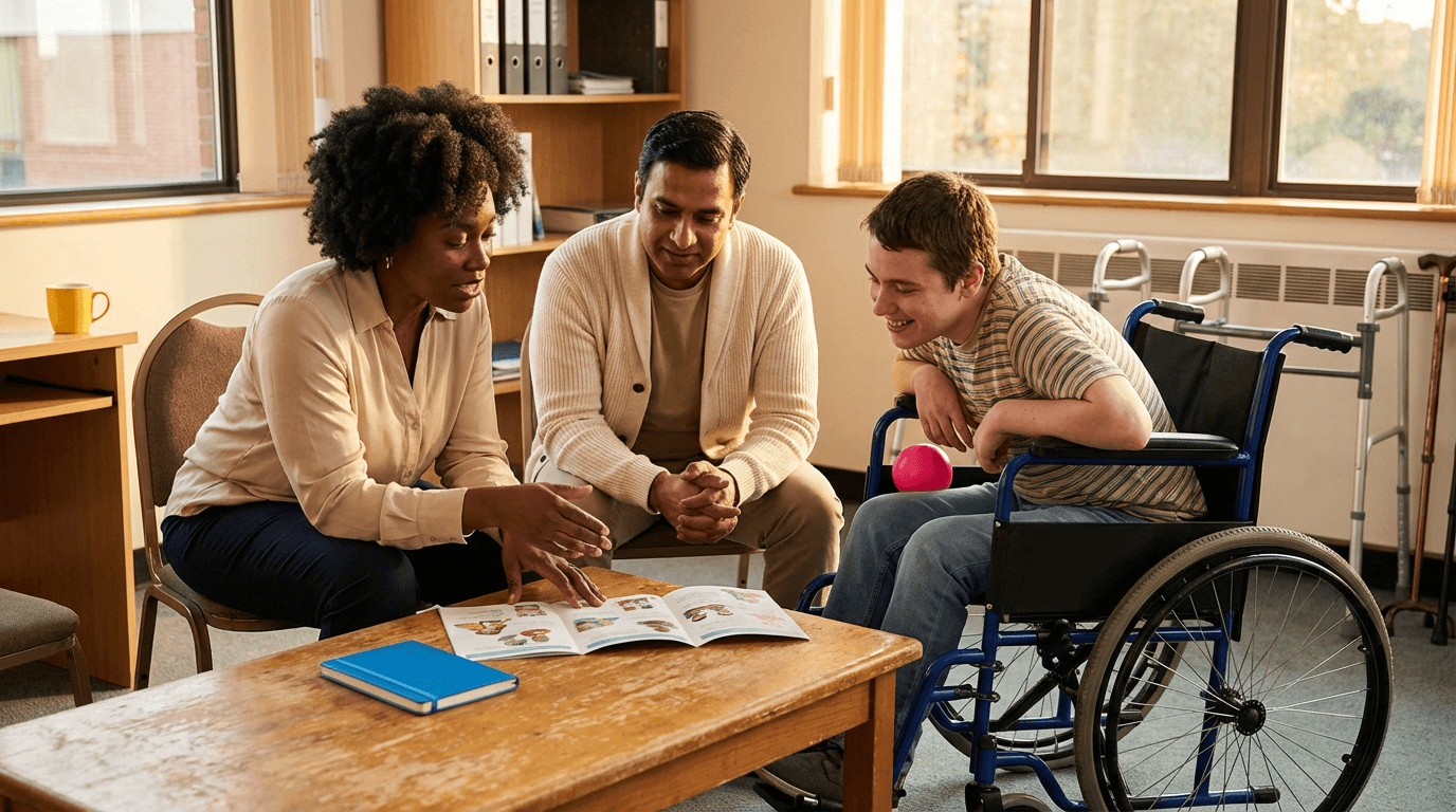 Animator for Disabled Persons Training