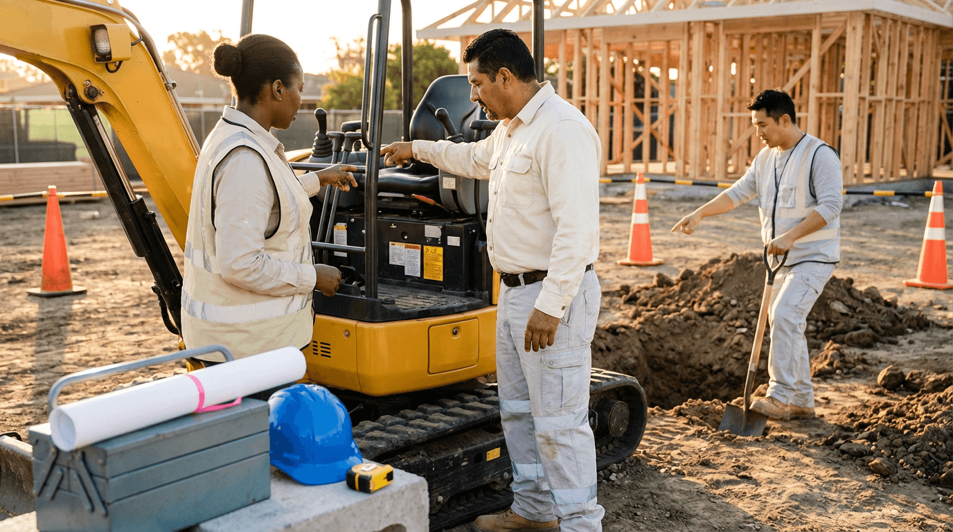 Mini Bányagép Kezelő Tanfolyam