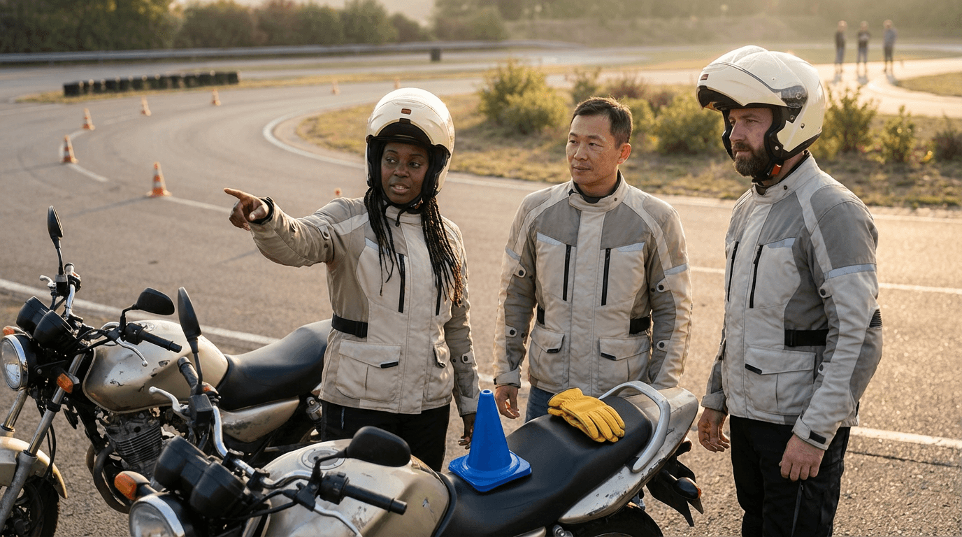 Motorrad-wiedereinsteiger-training