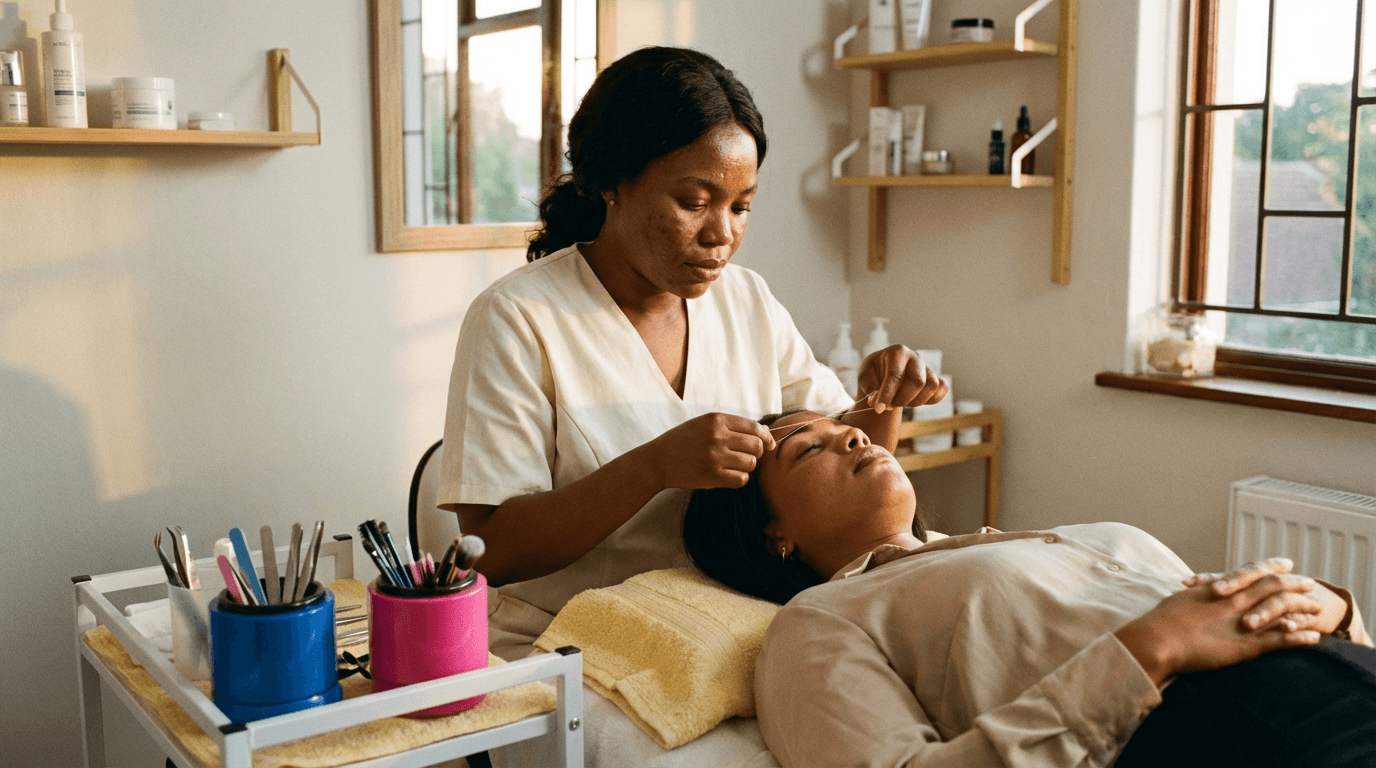 Curso de Alongamento de Sobrancelhas