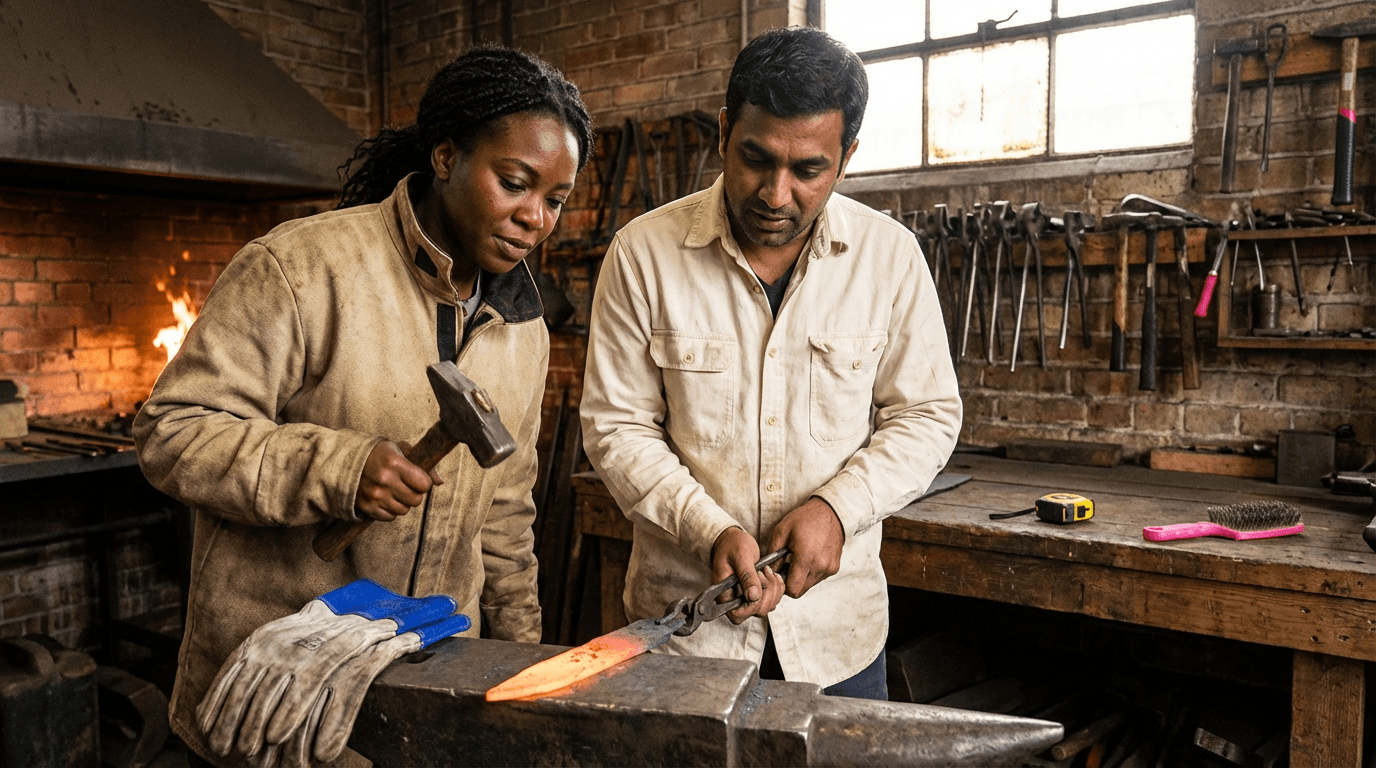 Knife Forging Training