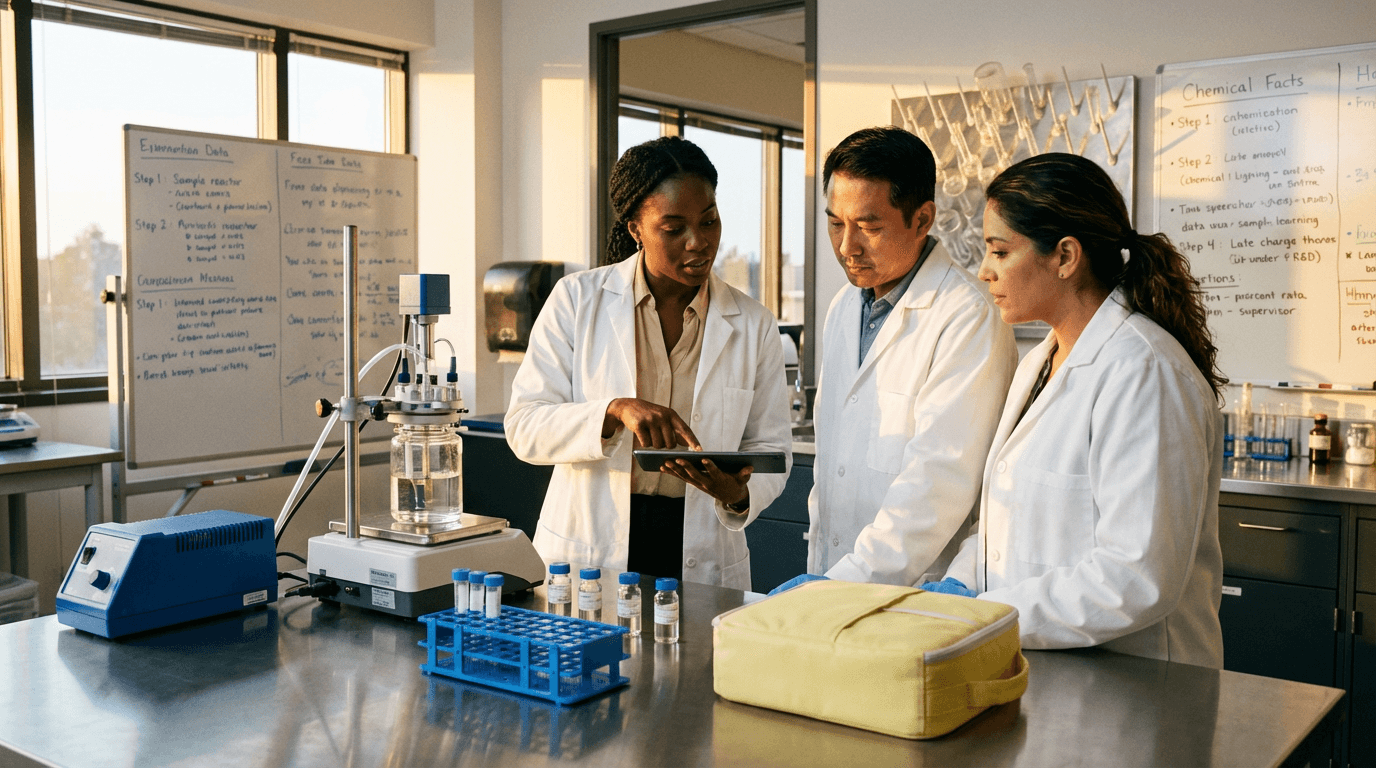 Curso de Supervisor de Pesquisa e Desenvolvimento Químico