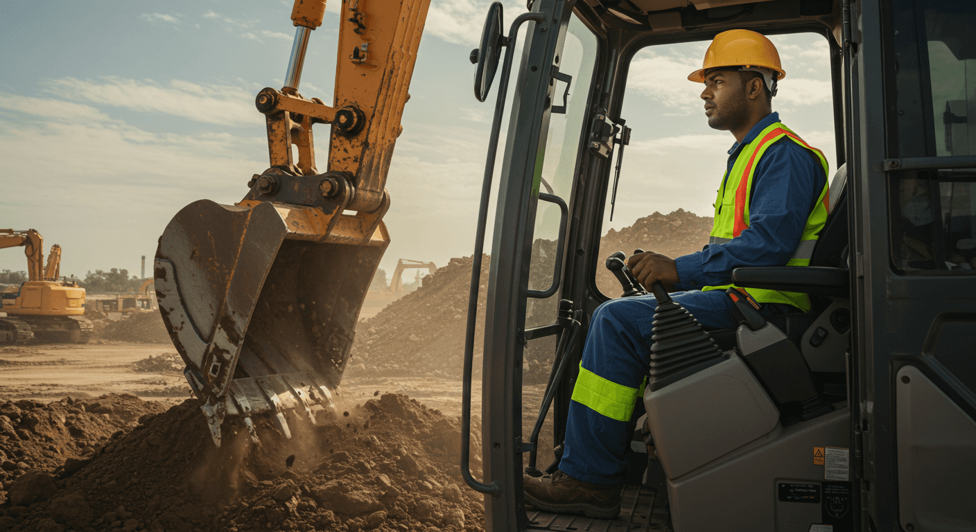 Curso de Operação e manutenção de motoniveladora para preparo de base de estradas rurais