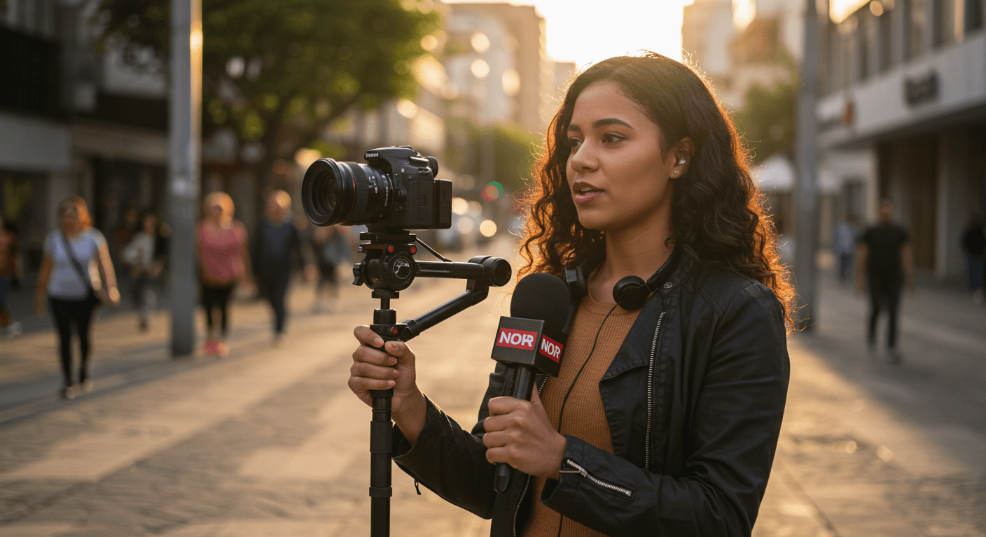 Curso de Produção jornalística audiovisual: planejamento, captação e edição para plataformas digitais