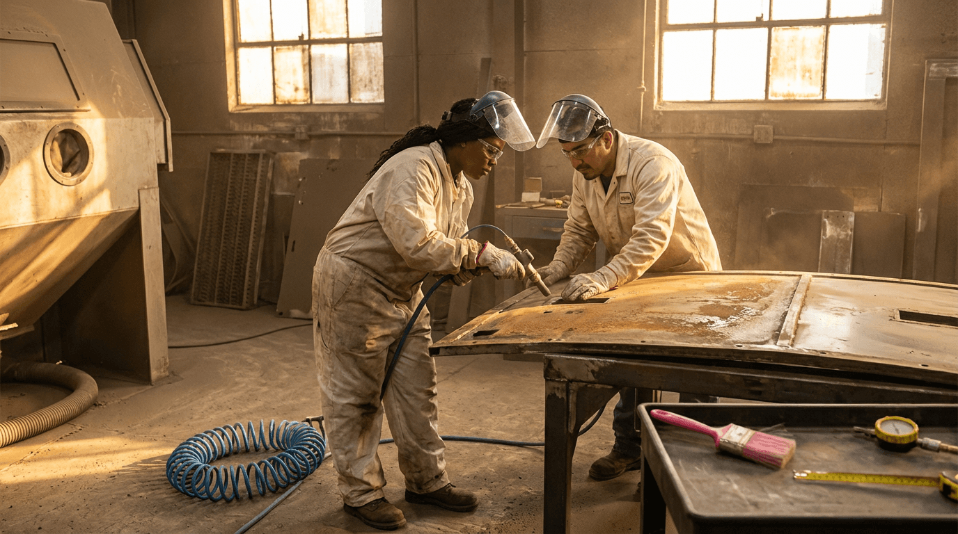 Sandblasting Training