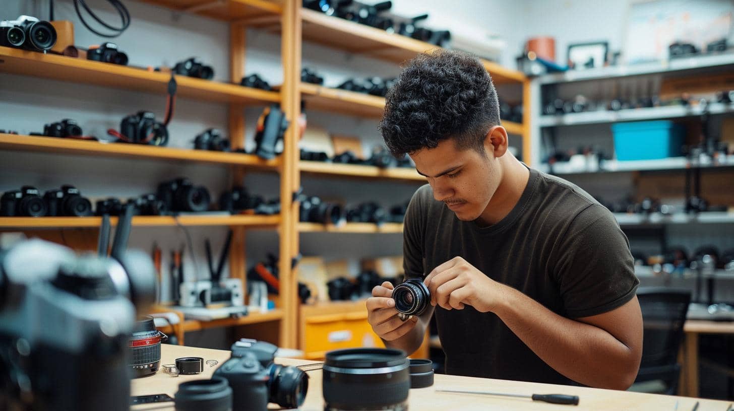 Curso de Manutenção e Reparo de Câmeras DSLR