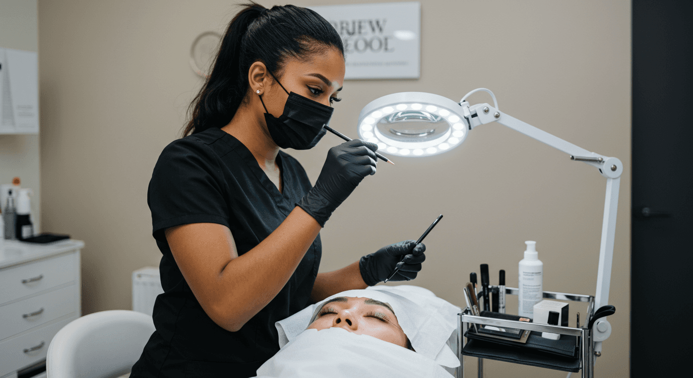 Curso de Harmonização de Sobrancelhas com Estética Capilar para aumento de renda