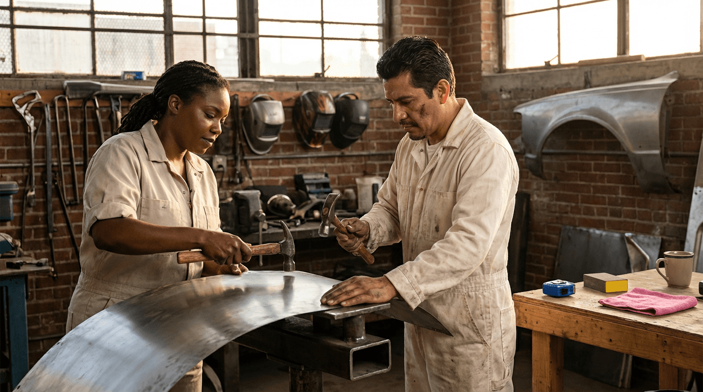 Sheet Metal Shaping Training