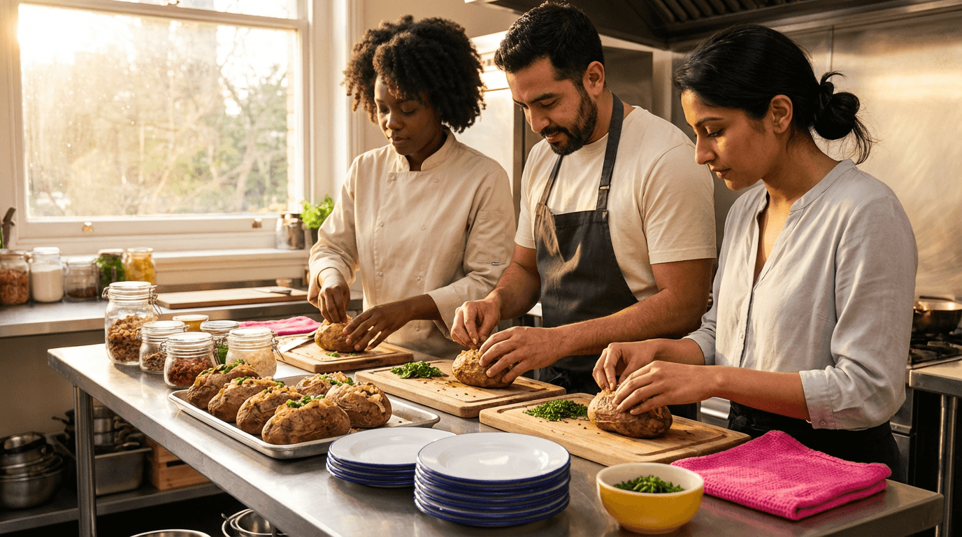 Curso de Batata Recheada