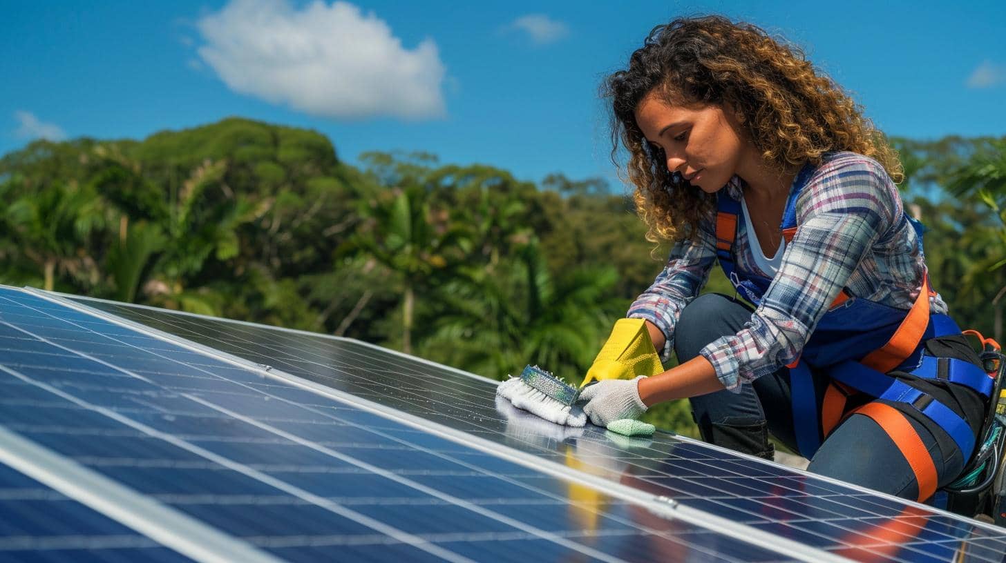 Curso de Gestão Eficiente de Limpeza de Painéis Solares