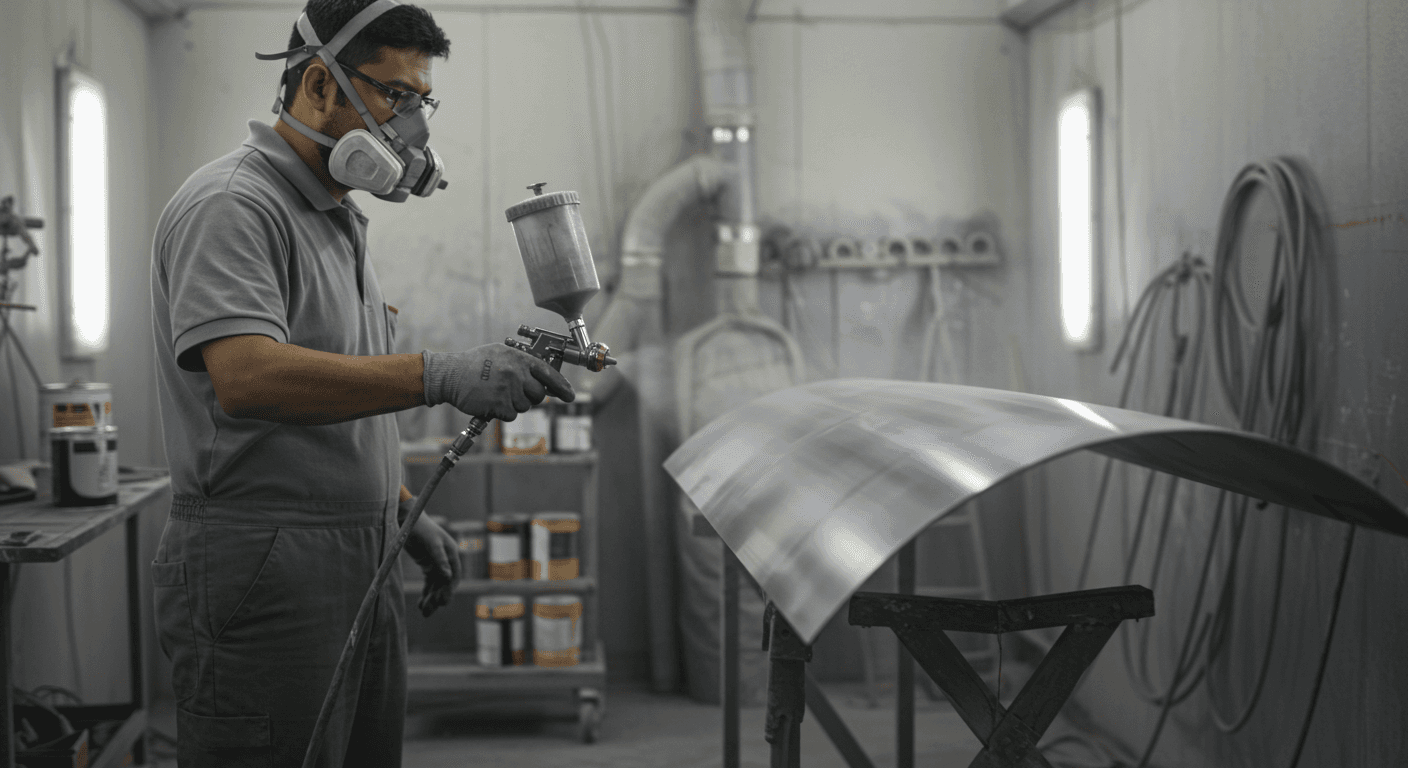 Curso de Pintura de Carrocería: Guía técnica y didáctica para chapistas