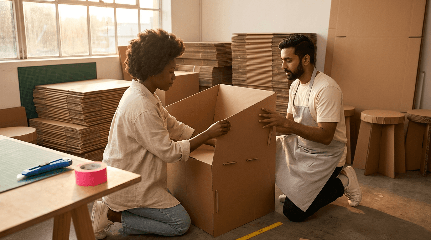 Cardboard Furniture Course