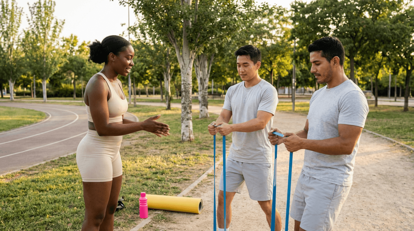 Outdoor Fitness Course