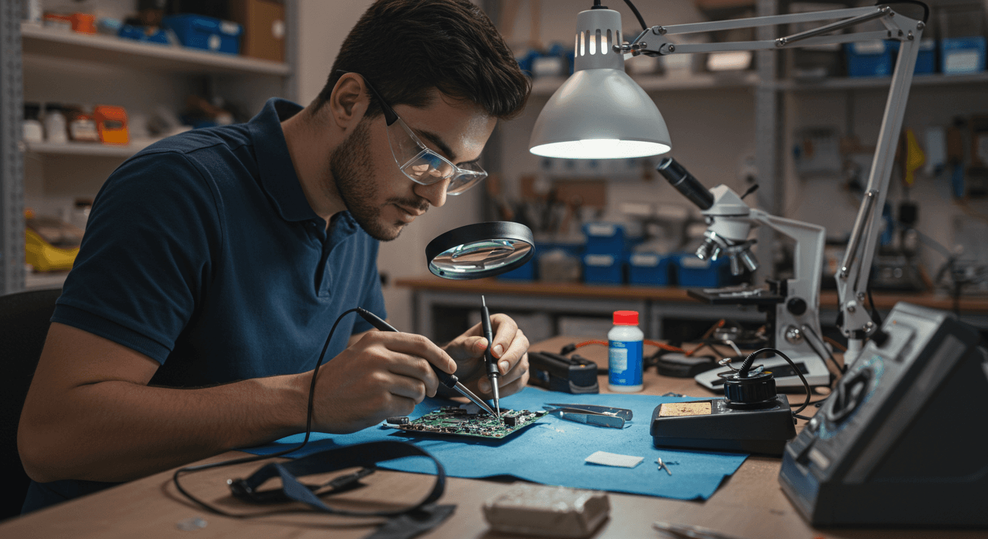 Curso de Reparo e Diagnóstico de Placas Eletrônicas e Equipamentos Domésticos