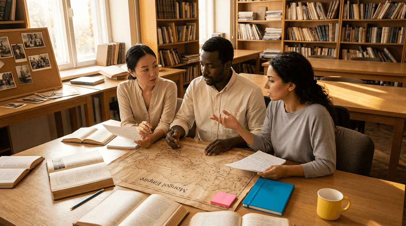 คอร์สเร่งด่วนประวัติศาสตร์มองโกล