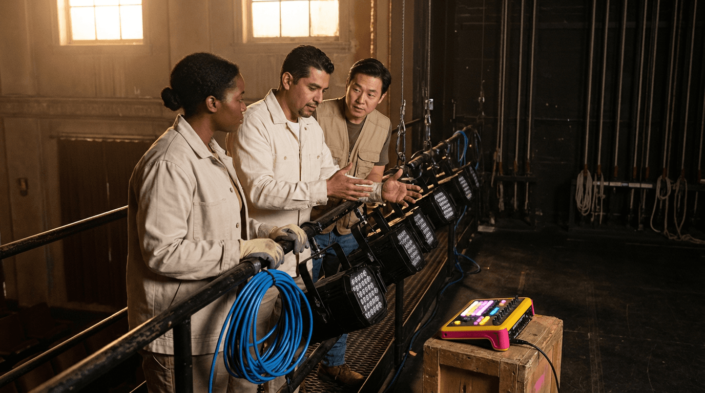 LED yoritish tizimlari kursi