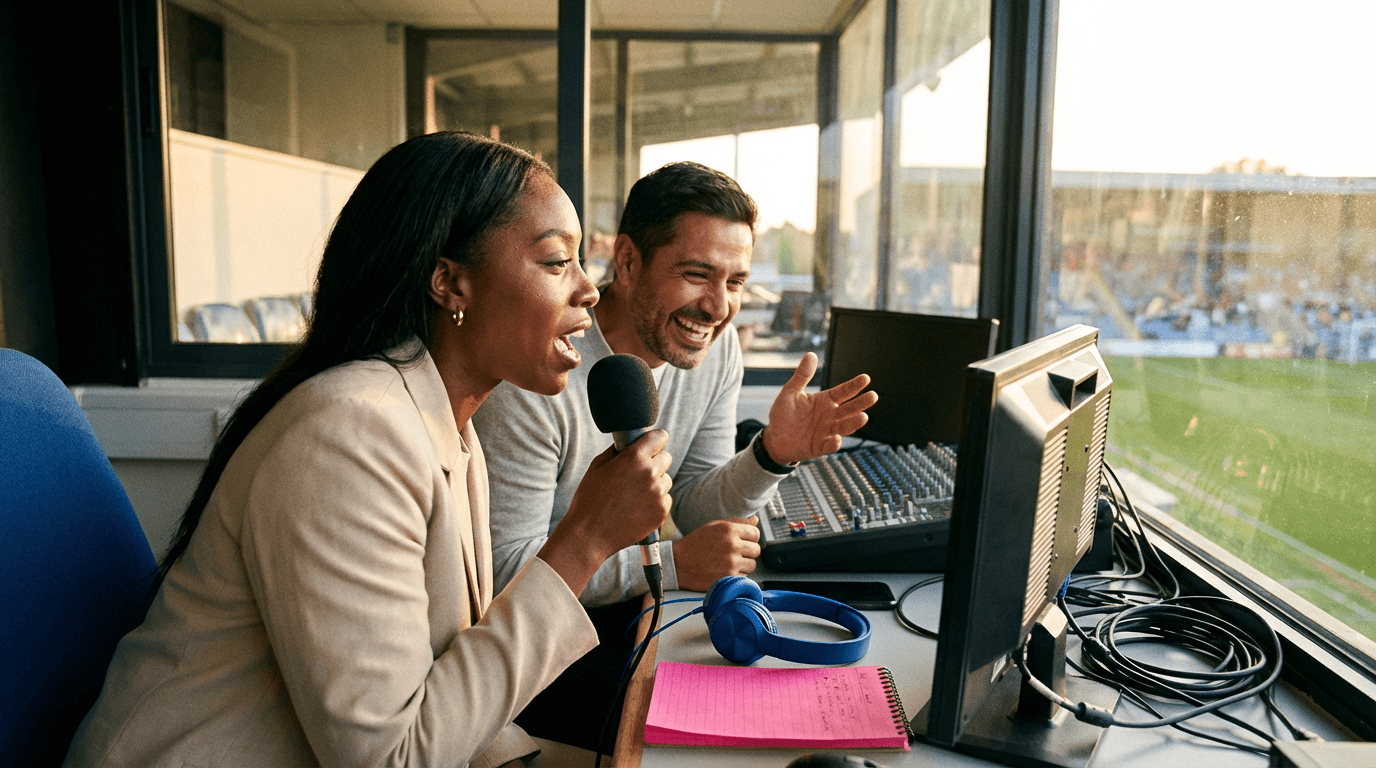 Curso de Narração de Futebol: Técnicas e Práticas