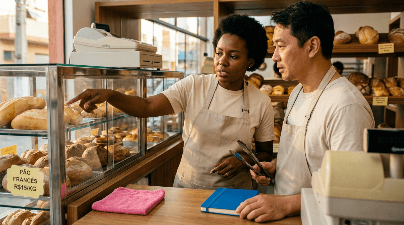 Curso de Balconista de Padaria