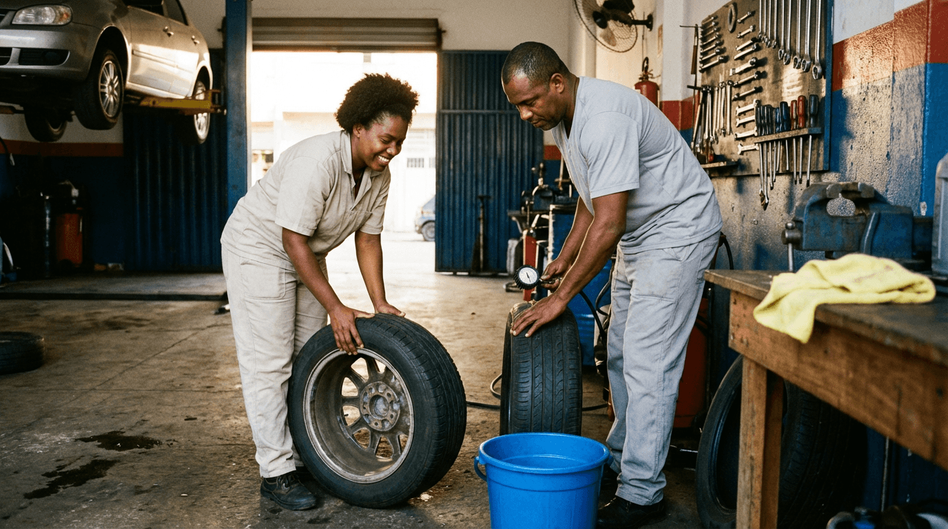 Curso de Auxiliar de Borracheiro