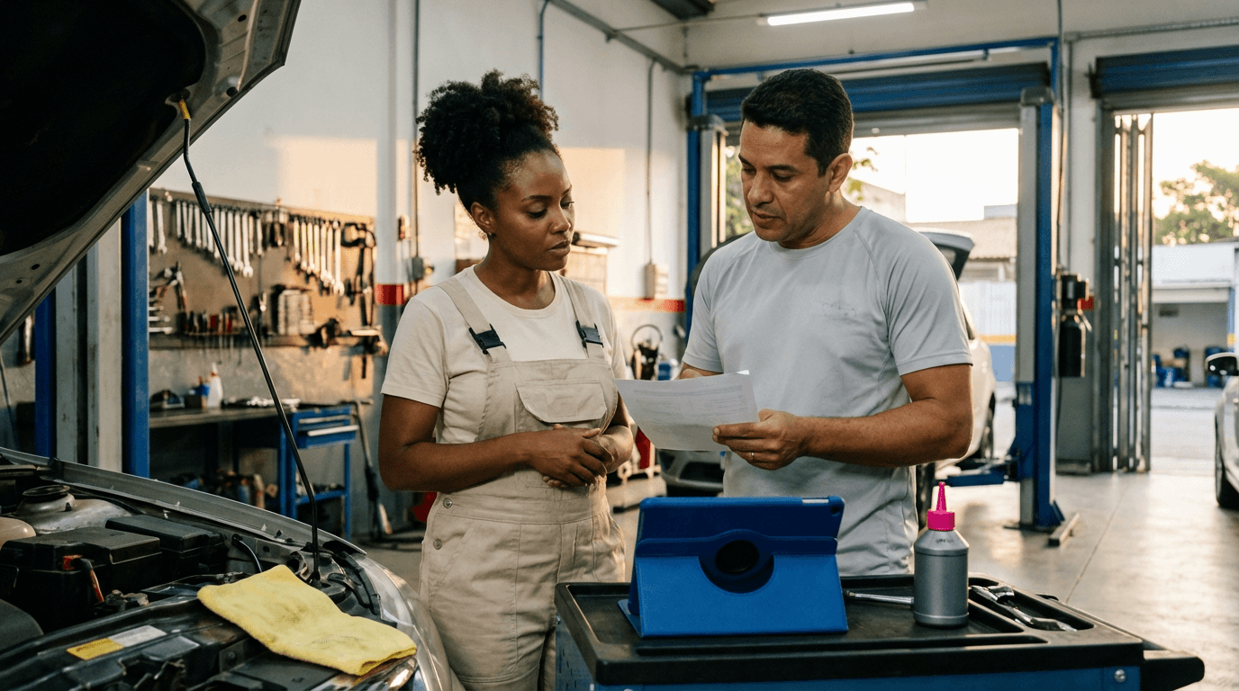 Curso de Consultor de Serviços Automotivos