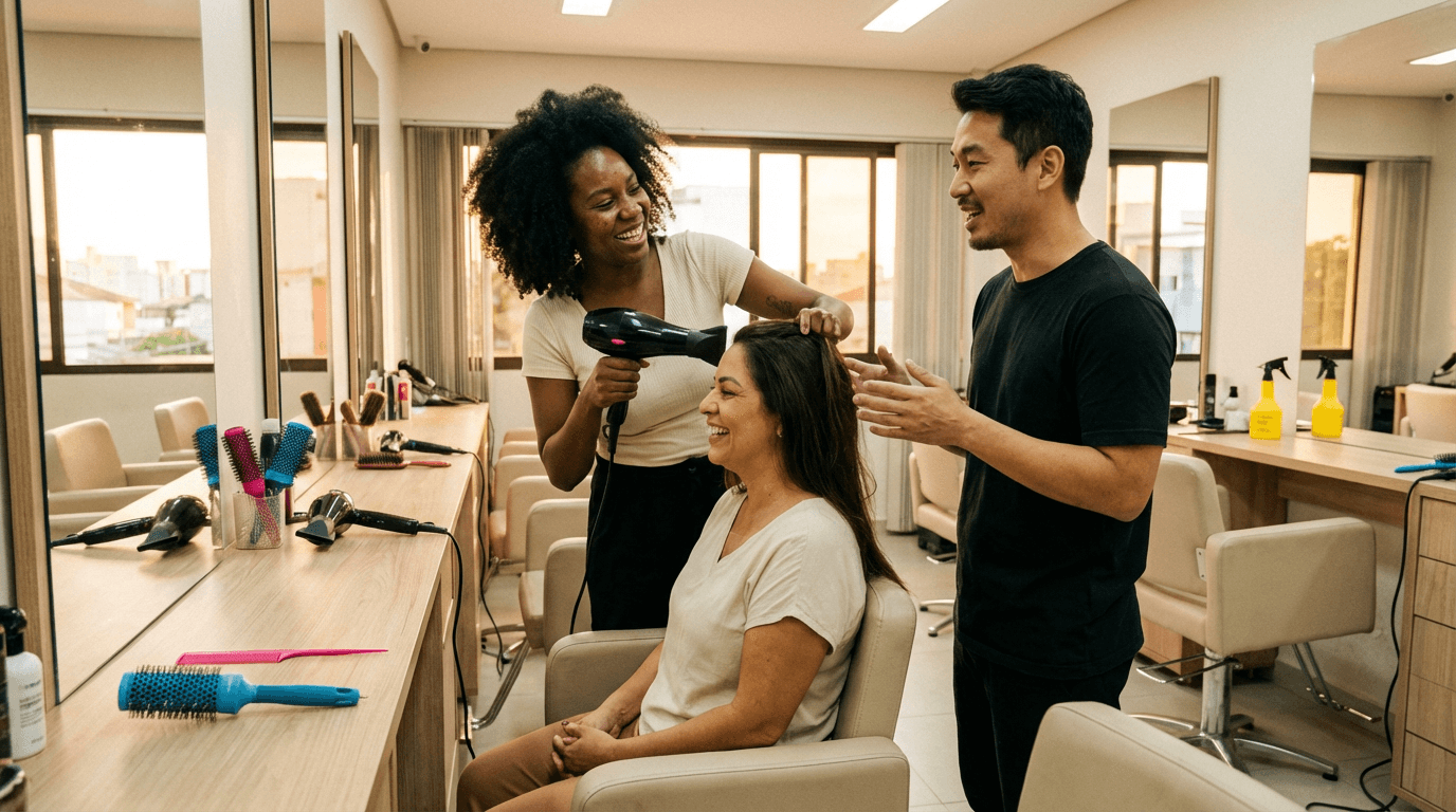 Curso de Escova de Cabelo
