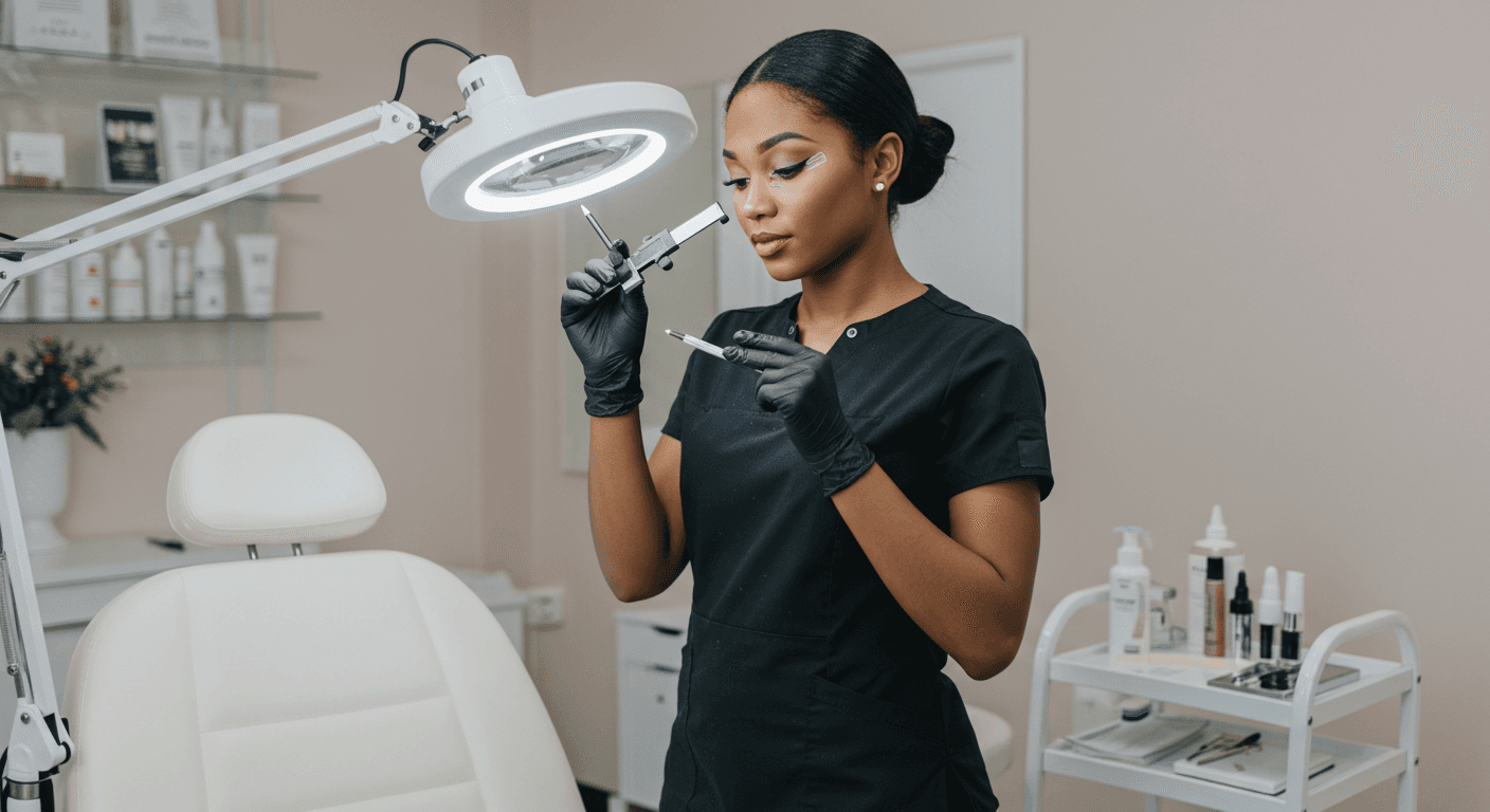 Curso de Plano prático para iniciar e estruturar um negócio de design de sobrancelhas