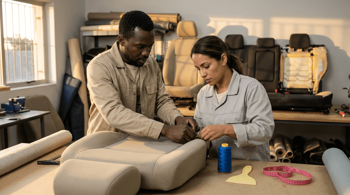 Curso de Tapeçaria Automotiva