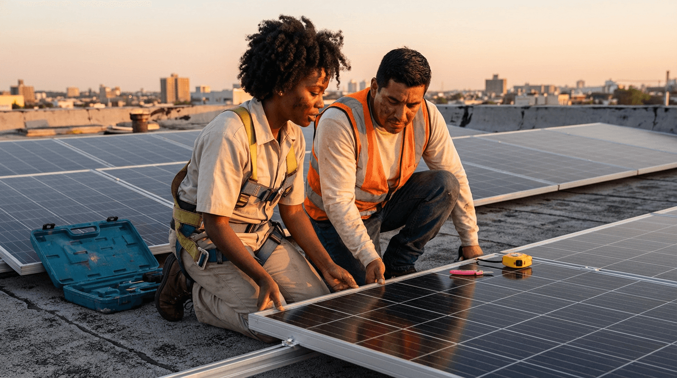 Photovoltaic Panel Installer Training