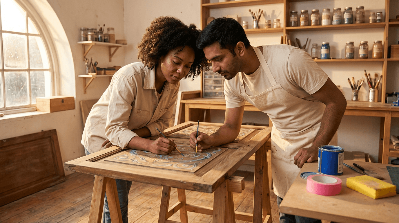 Decorative Painting on Furniture Course