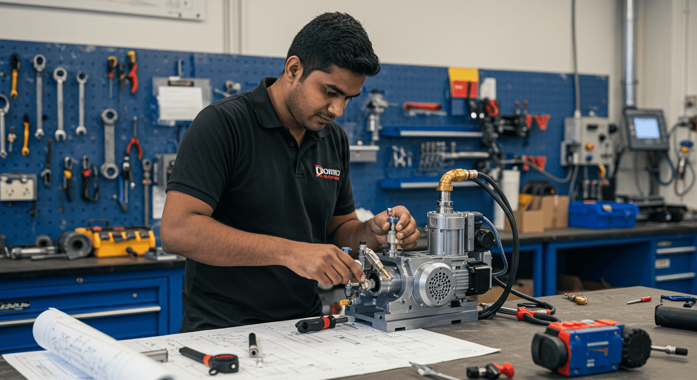 Curso de Diagnóstico e Manutenção de Sistemas Hidráulicos e Pneumáticos