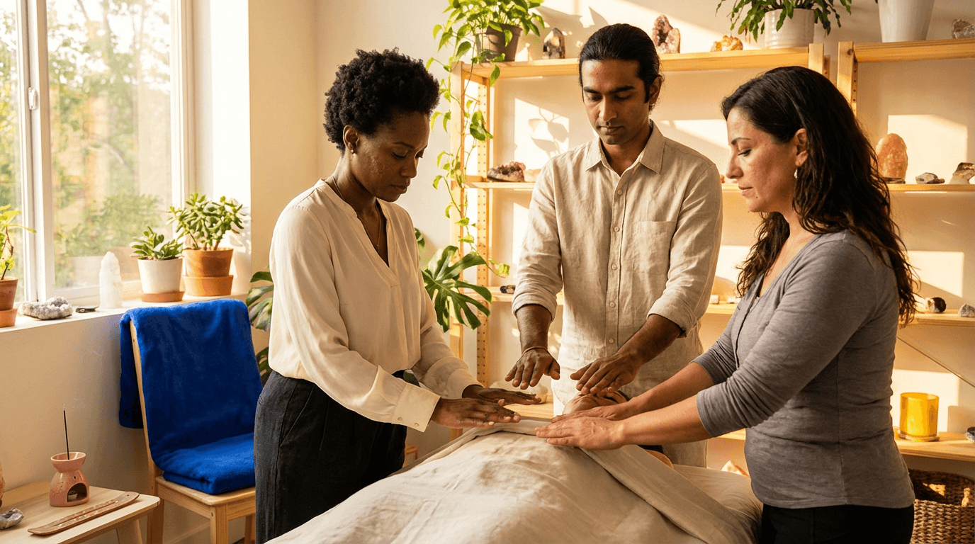 การฝึกอบรมการรักษาด้วยพลังงานวิญญาณ