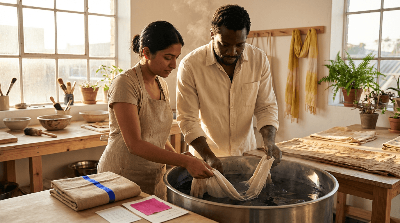 प्राकृतिक रंगाई प्रशिक्षण