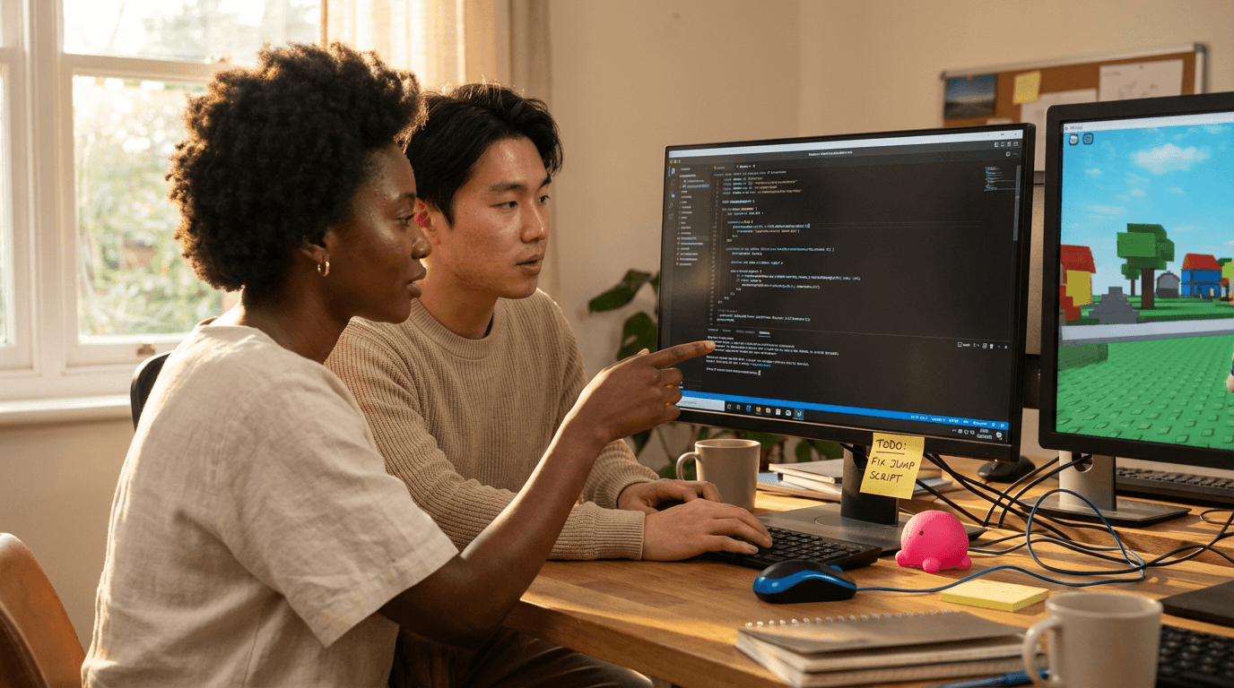 curso de programación en Roblox