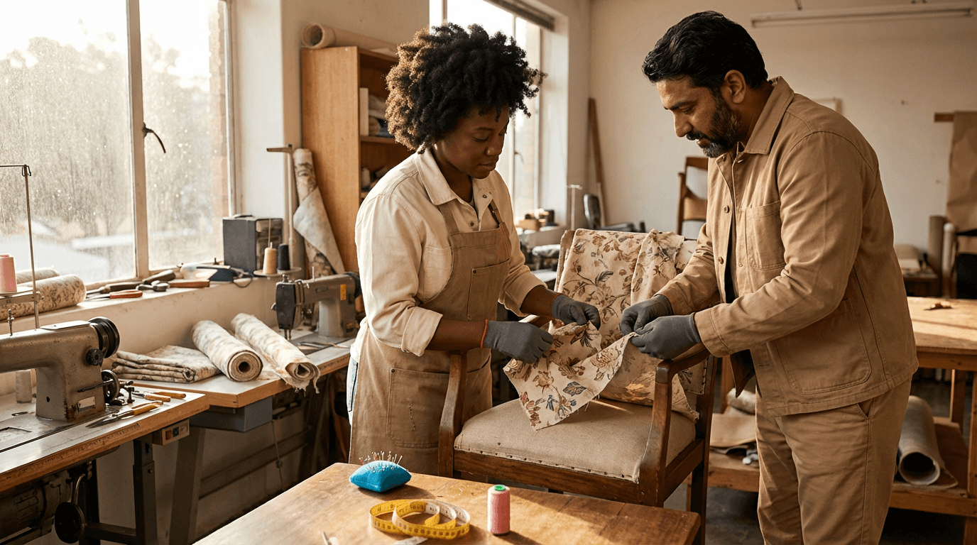 Upholstery Sewing Training