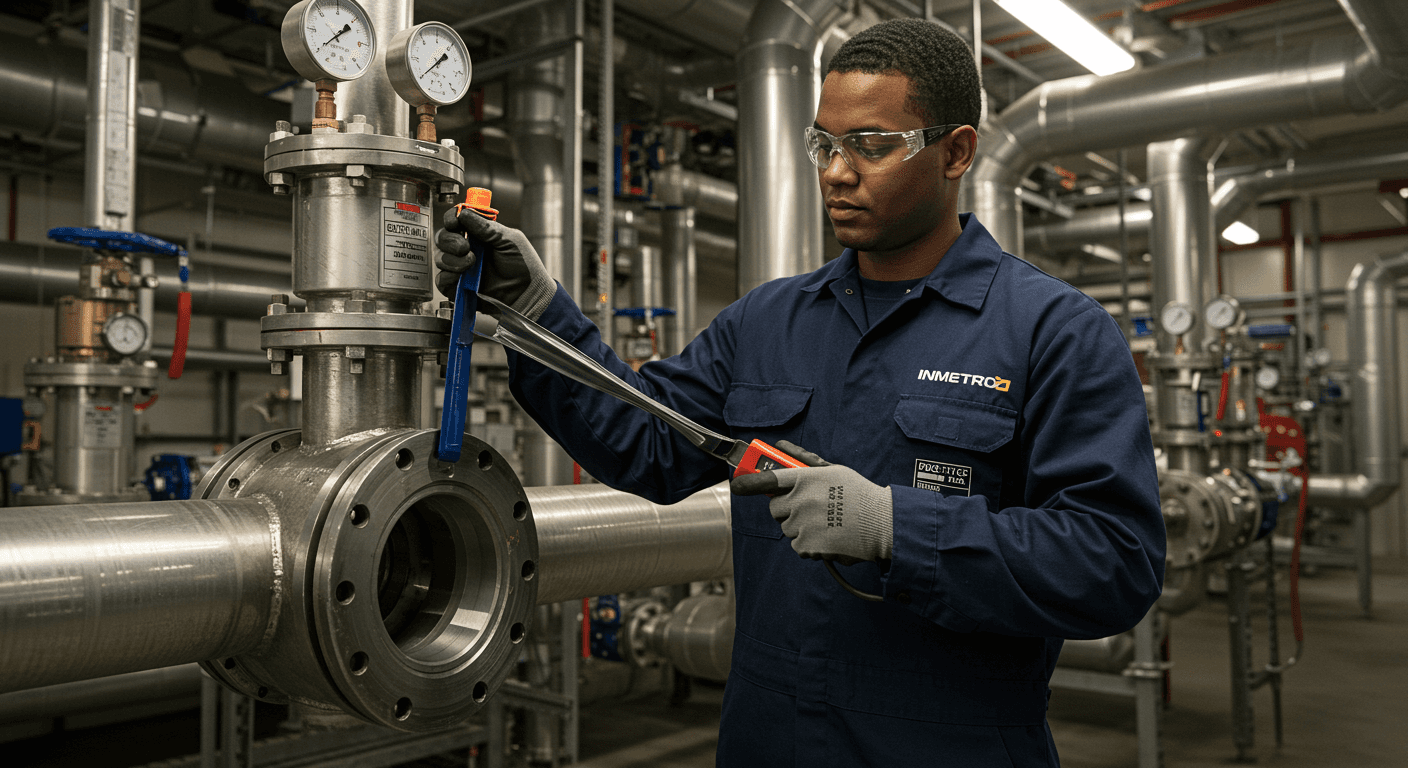 Curso de Gestão de lacres e conformidade INMETRO para manutenção de bombas e instrumentos