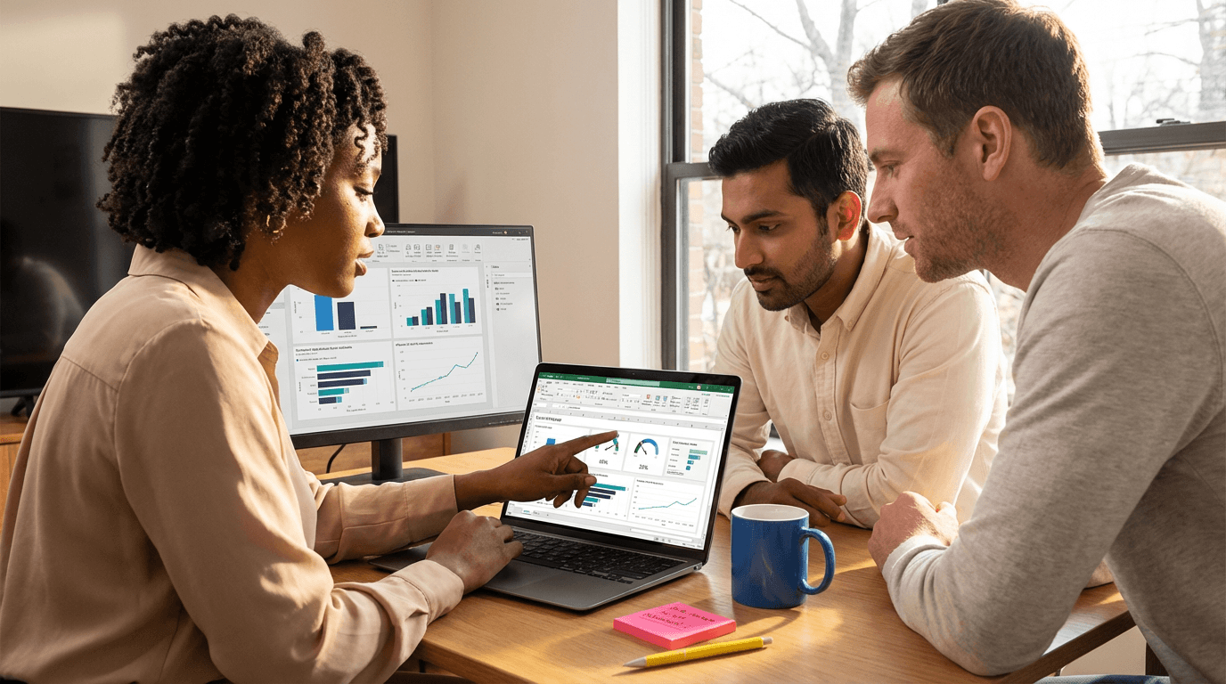 curso de Excel, cuadros de mando y Power BI