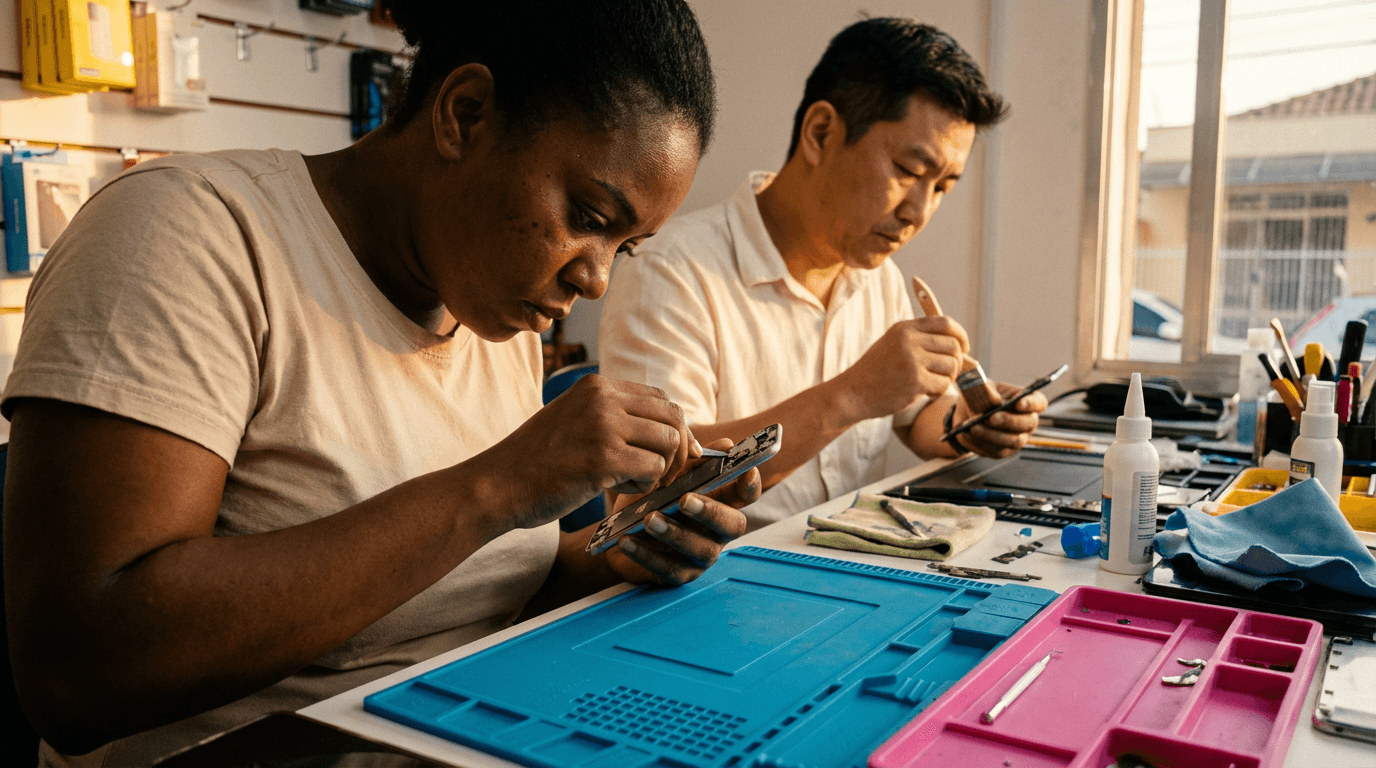 Curso de Técnico em Limpeza e Higienização de Celulares